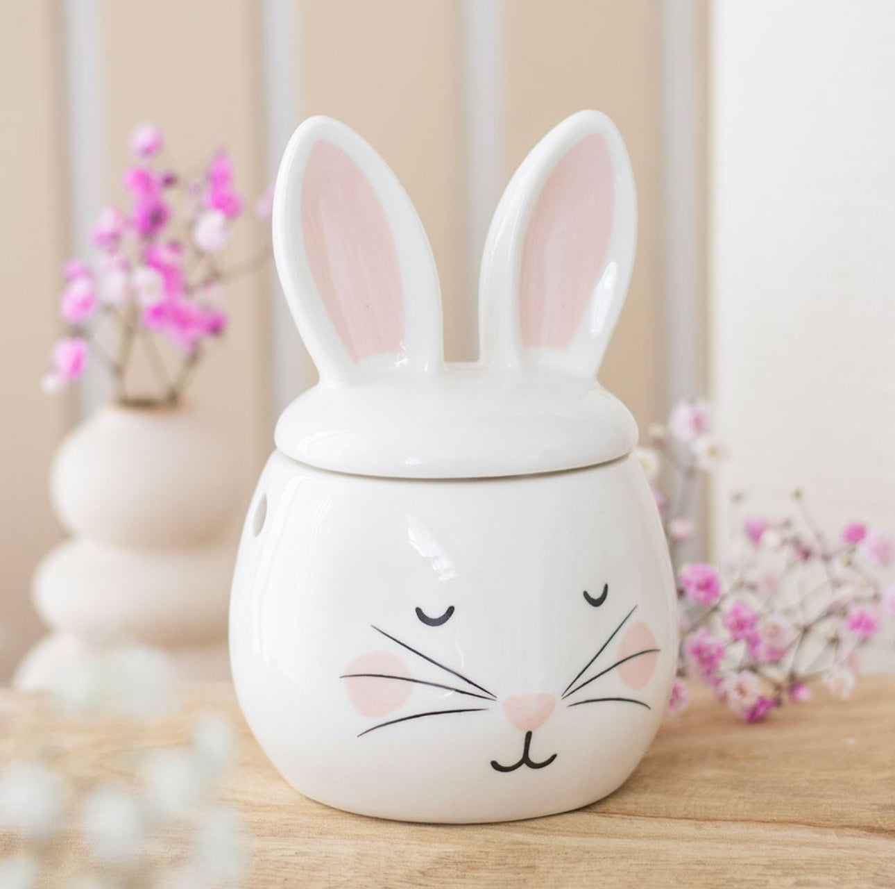 Bunny face oil burner