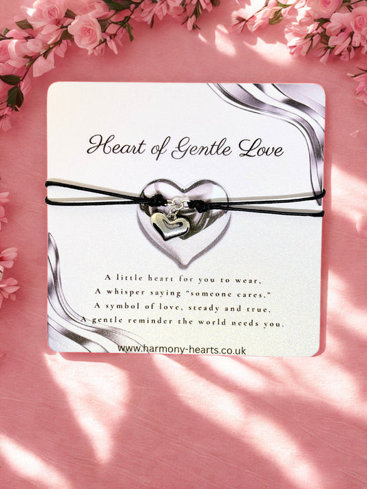 Heart of Gentle Love Bracelet – Gold or Silver Finish