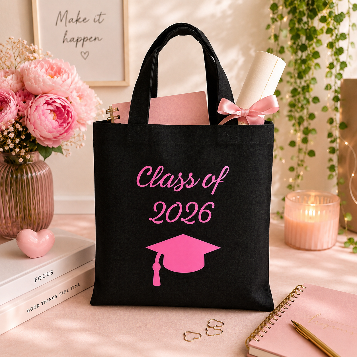 Class of 2026 Mini Tote Bag | Graduation Gift | School Leaver Gift