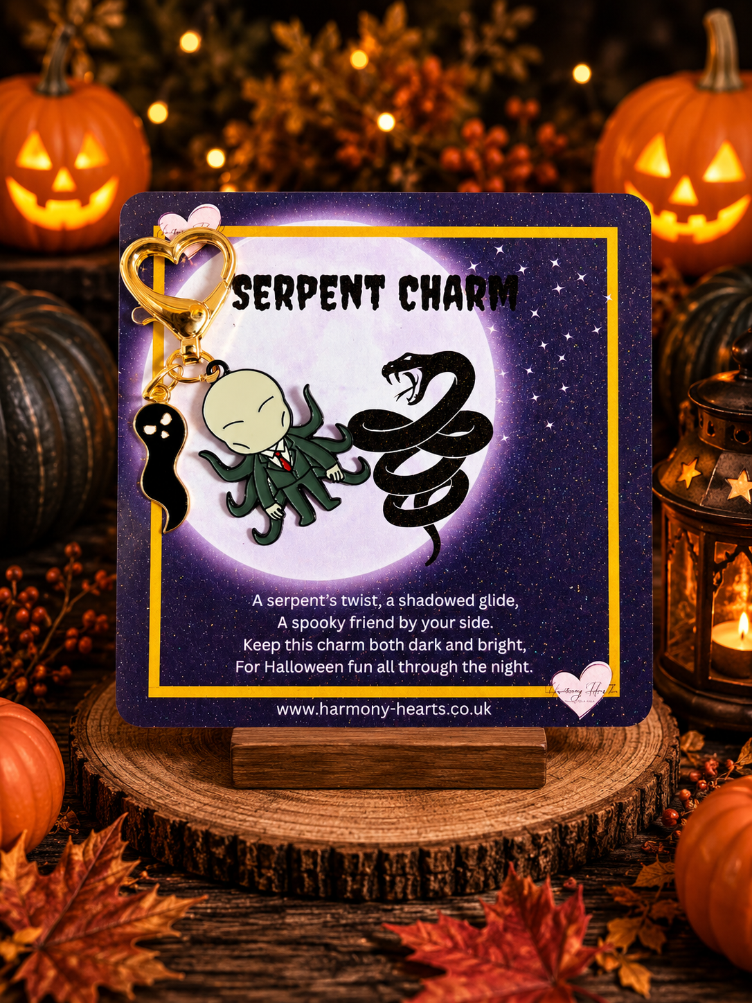 Halloween Keyring – Spooky Gift Keepsake | Harmony Hearts