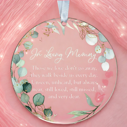 In Loving Memory Hanging Ornament